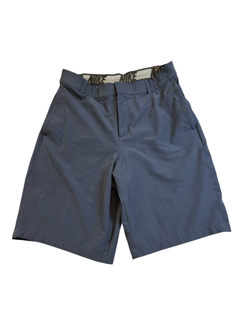 Nike Dri-FIT Flex Golf Shorts Men’s Medium Navy Blue Stretch 9” Inseam EUC